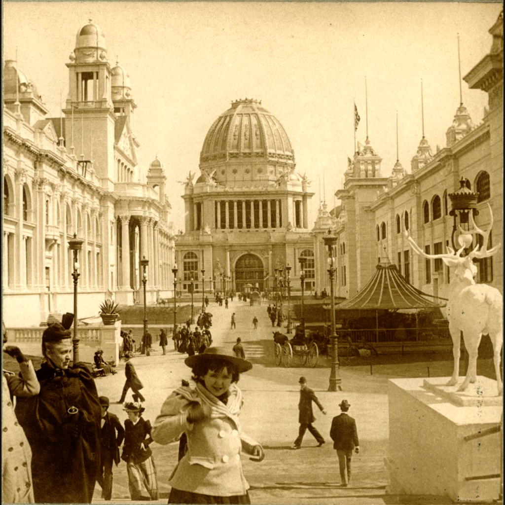 Mining, Electricity and Administration buildings, Columbian Exposition.